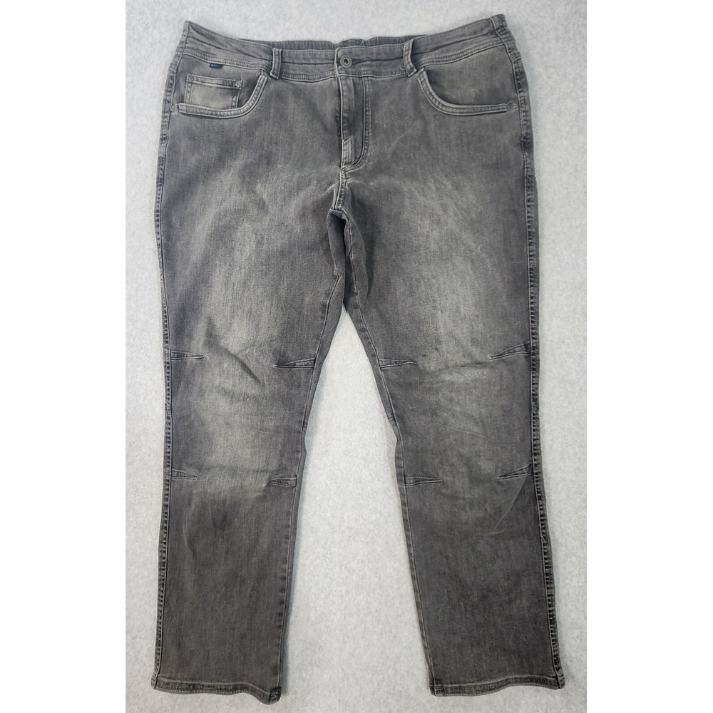 KUHL Ryder Jeans Men Size 40x32 Gray Articulated Knee Indigo Dye Gorpcore Hiking